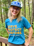 Serve. Protect. Restore Short Sleeve Unisex T-Shirt